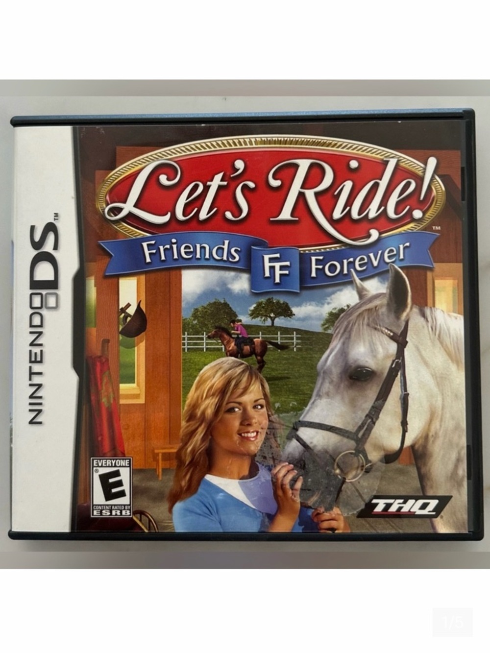 NintendoDS Let’s Ride! Friends FF Forever EUC 2007 THQ Best Friends Forever